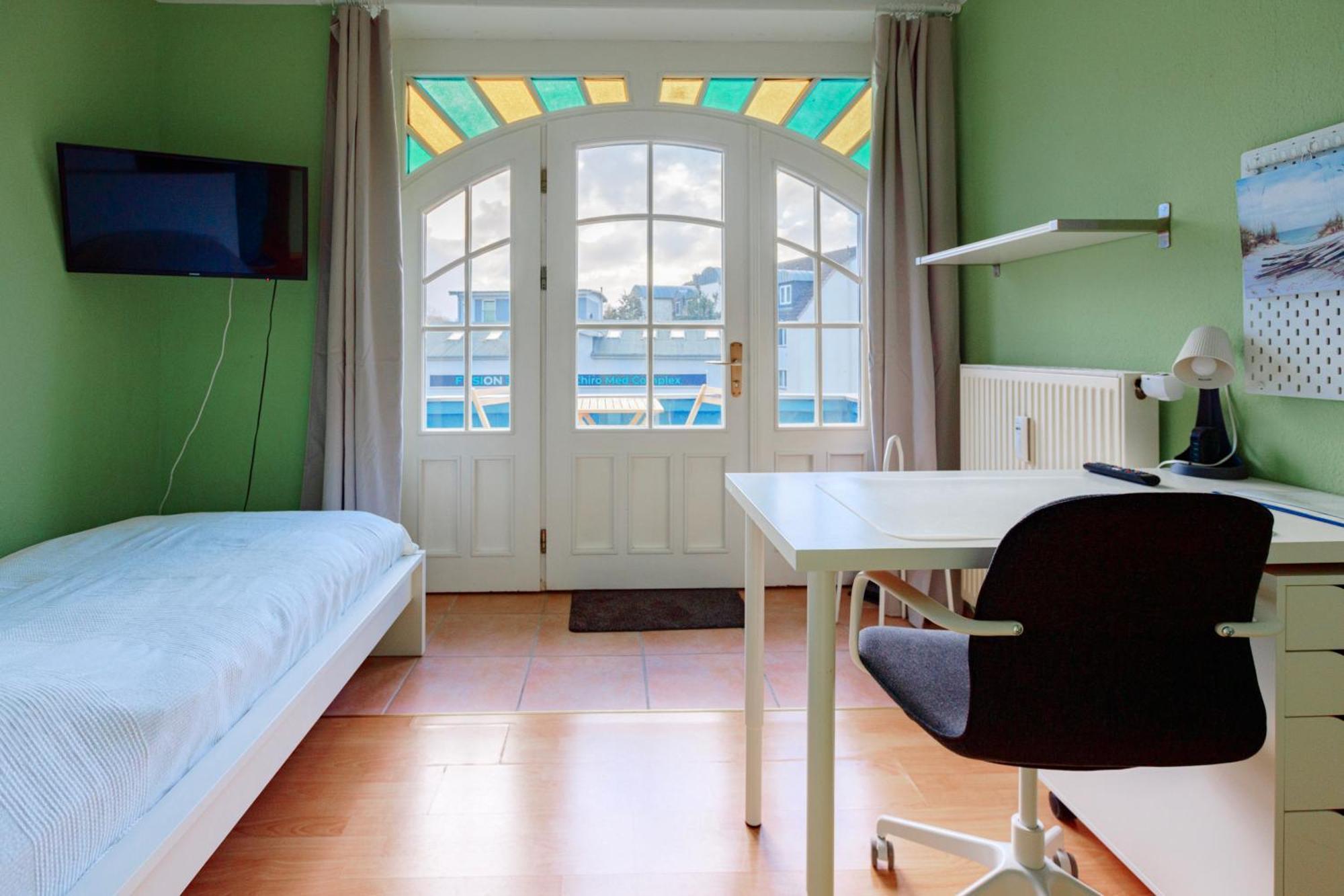 Gemuetliche Wohnung Mit Balkon Wohnung6 Росток Экстерьер фото