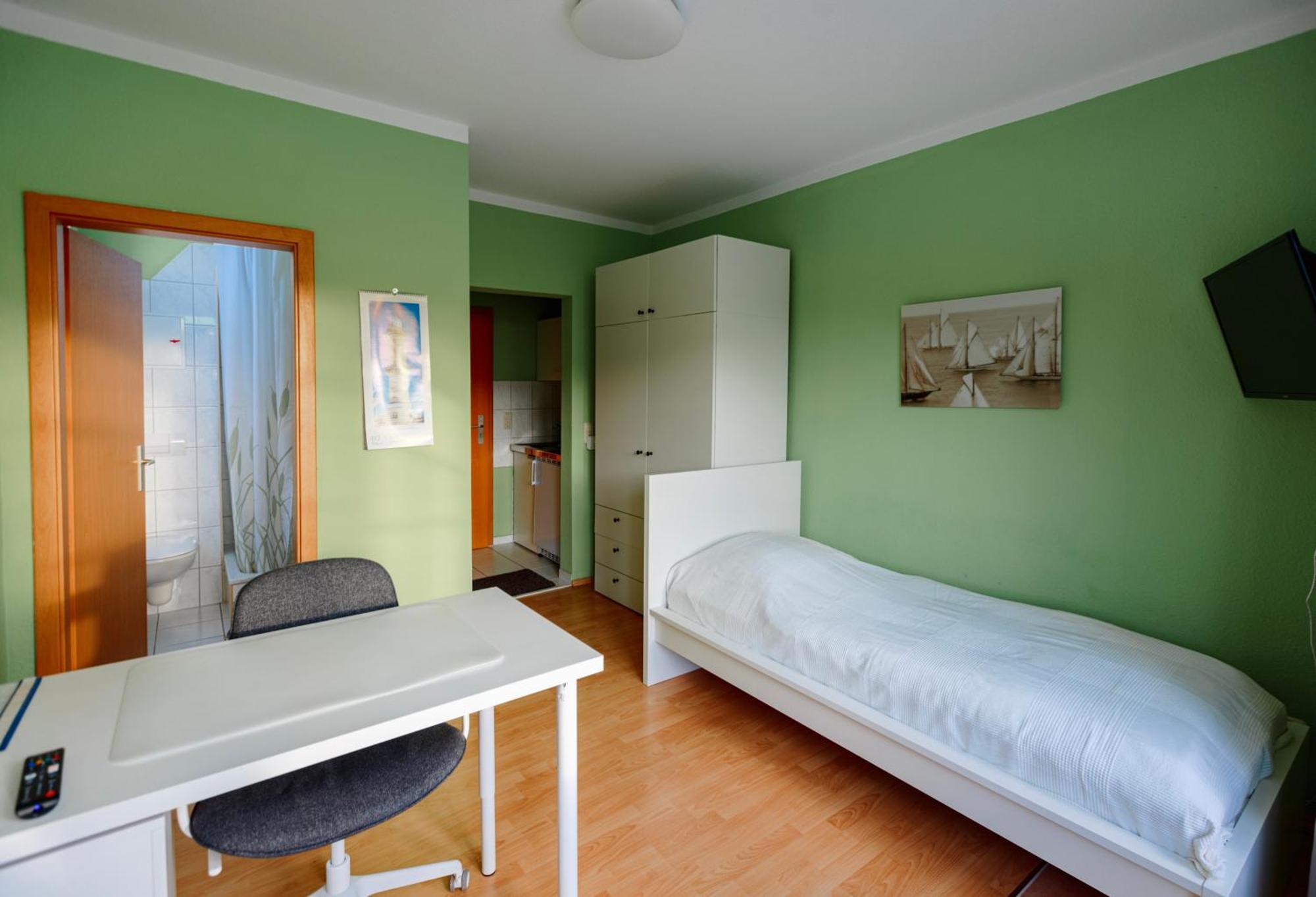 Gemuetliche Wohnung Mit Balkon Wohnung6 Росток Экстерьер фото